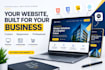develop a custom responsive website with clean coding