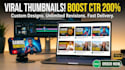 design amazing youtube thumbnails