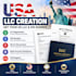 create your US llc and provide ein and documents