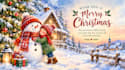 do christmas card and christmas illustration