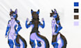 draw custom fursona oc furry reference sheet nsfw furry reference sheet protogen