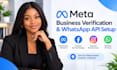 setup meta buisness verification domain verification whatsapp api setup