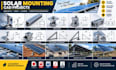 model solar panel mounting brackets, rooftop rails and fabrication drawings