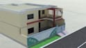 2d 3d house plan autocad