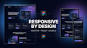 convert figma design to responsive HTML or react website