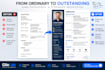 create a professional german CV, lebenslauf and bewerbung