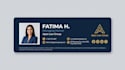 professional custom HTML email signature