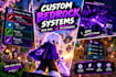 create custom minecraft bedrock command systems