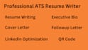 craft a professional ats resume