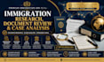 provide immigration research, document review and case analysis