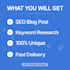 write SEO optimized human blog post and humanize ai text