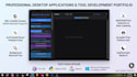 develop custom python desktop app and ai automation