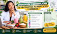 optimizaré y reformularé tu producto alimenticio o bebida