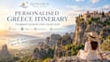 create a personalized greece travel itinerary