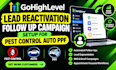 gohighlevel lead reactivation follow up campaign setup for pest control auto ppf