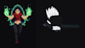 pixel art character, sprite sheet, pixel animation, fnf, isometric pixel, sprite