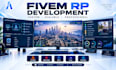 build custom fivem gta rp servers, system, lspdfr, scripts and gameplay features