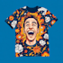 draw a custom funny meme t shirt design