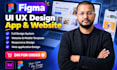 do figma website design, website ui ux design, ui ux design