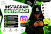 do targeted instagram dm outreach and lead generation