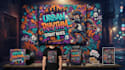 create high quality graffiti art and spray paint design