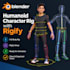 do blender humanoid character rig with rigify