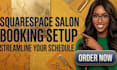 setup squarespace acuity scheduling for hair salons