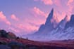 draw a natural landscape and background illustration
