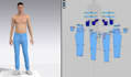 create digital sewing patterns and 3d simulation using clo3d