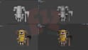 create 3d game characters, monsters and game environments