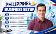 do philippines sec registration, bir registration and business permits
