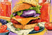 food pop art illustration