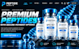 peptide website peptide store research peptide fda compliant wordpress website