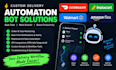 create doordash bot, instacart bot, walmart bot, auto claim bot, amazon flex bot