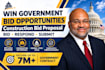 prepare construction contract bid proposal and rfp responses for contractors