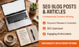 write SEO article and blog post that rank on google