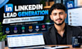 do linkedin lead generation and decision maker research