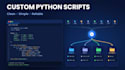 write a python script to automate your task