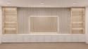 design media wall cabinets in mozaik