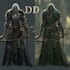create dnd character art and concept art fantasy