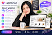 build a modern responsive online store using lovable