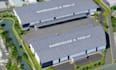 create 3d warehouse animation and industrial facility visualization video