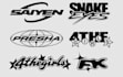 create streetwear y2k grunge logo design