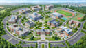 design a campus map, university map, school map and wayfinding map, venue map