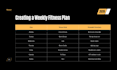 create a customized fitness training program