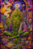 draw amazing psychedelic, stoner, weed unique style