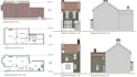 prepare UK extension and loft conversion drawing with elevation and floor plan