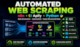 do python web scraping, lead scraping ,google map scraping, data scraping