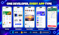 develop a flutter mobile app for ios and android