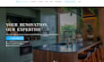 design wix remodeling contractor website home renovation website